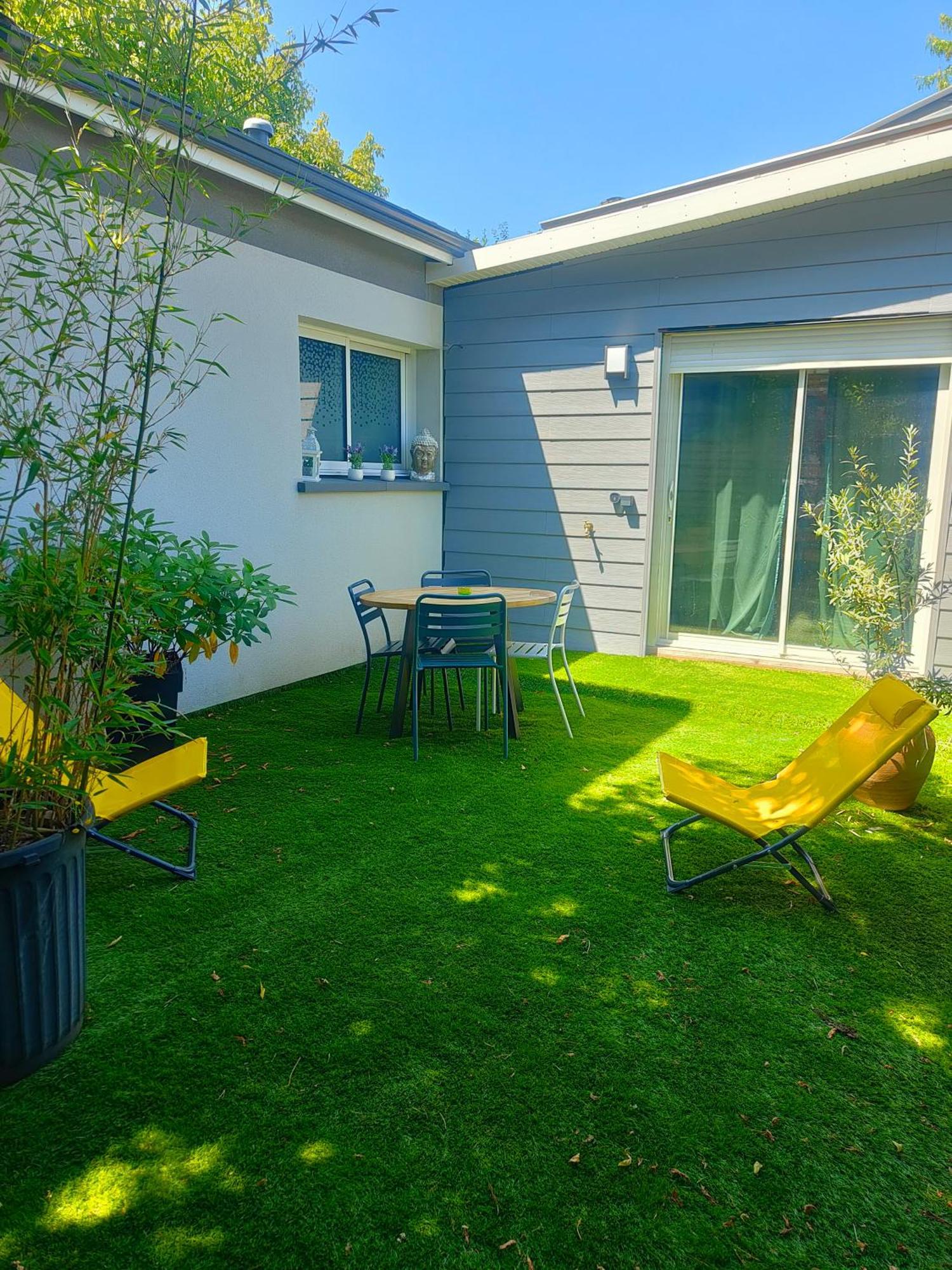 Tiny House Avec Jardin Et Acces Piscine Chauffee Villa Saint-Medard-en-Jalles Luaran gambar